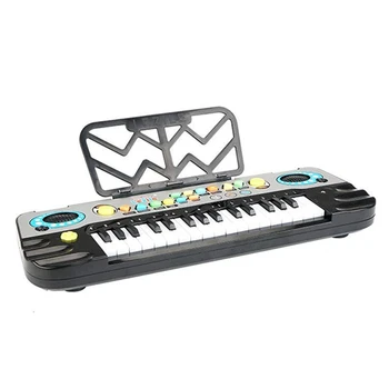 32 Keys Electronic Keyboard Piano for Kids LED Music Portable Teaching Keyboard Toy with Microphone Musical Instrument
32 Keys Electronic Keyboard Piano for Kids LED Music Portable Teaching Keyboard Toy with Microphone Musical Instrument