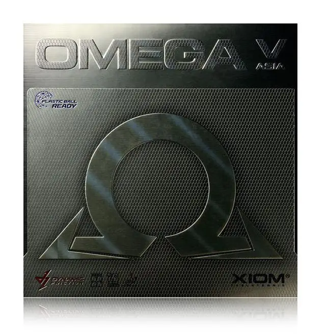 XIOM OMEGA V ASIA (Omega 5 Asia, Non-sticky, High Friction) Table Tennis Rubber Pips-in Ping Pong Sponge
XIOM OMEGA V ASIA (Omega 5 Asia, Non-sticky, High Friction) Table Tennis Rubber Pips-in Ping Pong Sponge