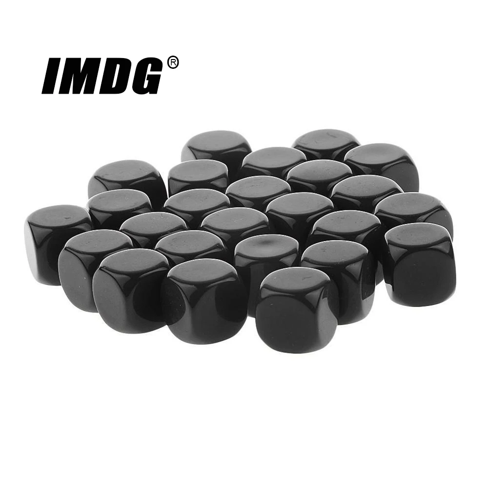 10pcs/pack New Acrylic #16 Black Blank Dice Teaching Props Game Accessories Mathematical Tools Rounded Corner
10pcs/pack New Acrylic #16 Black Blank Dice Teaching Props Game Accessories Mathematical Tools Rounded Corner