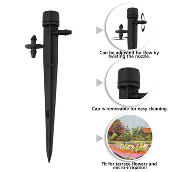 Cimiva 50pcs Flow Irrigation Drippers 360 Degree Emitter Drip System Emitter Micro FLow Dripper Drip Head Garden Lawn Irrigation
Cimiva 50pcs Flow Irrigation Drippers 360 Degree Emitter Drip System Emitter Micro FLow Dripper Drip Head Garden Lawn Irrigation