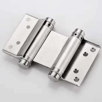 Free door stainless steel spring hinge two-way inner and outer opening hinge 180 degree double bomb bar denim wooden door hinge
Free door stainless steel spring hinge two-way inner and outer opening hinge 180 degree double bomb bar denim wooden door hinge
