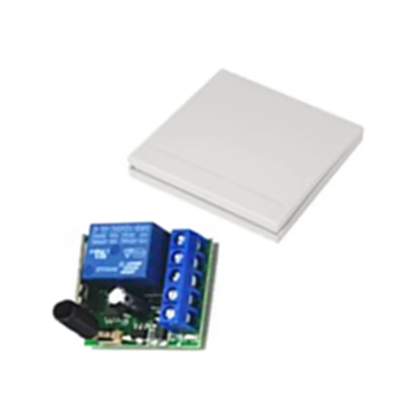 433MHz DC 12V 1CH receiver wireless remote control switch, wall movable switch 1, 2, 3 press remote control transmitter
433MHz DC 12V 1CH receiver wireless remote control switch, wall movable switch 1, 2, 3 press remote control transmitter