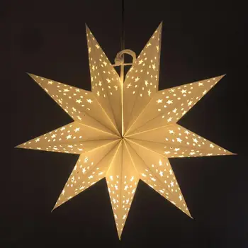 45CM Hollow Out Paper Lantern Star Shaped White Paper Lantern Paper Folding Lantern Christmas Decorations Festival Party Lantern
45CM Hollow Out Paper Lantern Star Shaped White Paper Lantern Paper Folding Lantern Christmas Decorations Festival Party Lantern