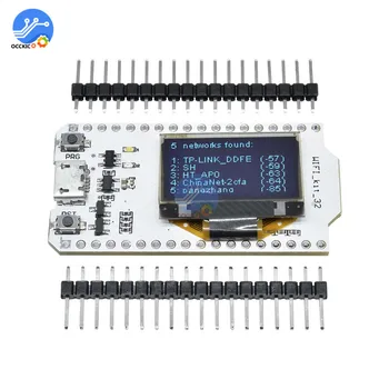 ESP32 ESP-32 0.96 Inch Blue OLED Display Bluetooth CP2102 WIFI Kit 32 Module Internet Development Board for Arduino
ESP32 ESP-32 0.96 Inch Blue OLED Display Bluetooth CP2102 WIFI Kit 32 Module Internet Development Board for Arduino