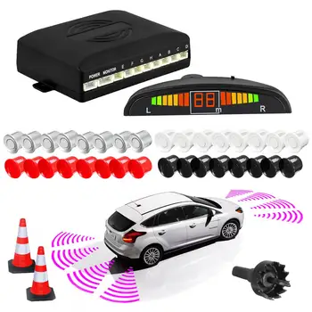 Car LED Parking Sensor Kit 8 Sensors Backlight LCD Display Reverse Backup Radar Monitor System 12V 4 Colors
Car LED Parking Sensor Kit 8 Sensors Backlight LCD Display Reverse Backup Radar Monitor System 12V 4 Colors