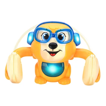 Voice Control Induction Banana Monkey with Sound Light Funny Portable Classic Texture Durable Electric Tumbler Monkey 
Voice Control Induction Banana Monkey with Sound Light Funny Portable Classic Texture Durable Electric Tumbler Monkey