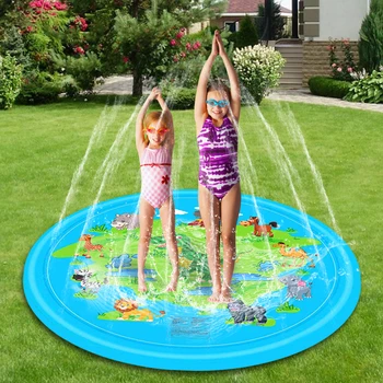 170cm Outdoor Lawn Beach Sea Animal Inflatable Water Spray Kids Sprinkler Play Pad Mat Water Games Beach Mat Cushion Toys
170cm Outdoor Lawn Beach Sea Animal Inflatable Water Spray Kids Sprinkler Play Pad Mat Water Games Beach Mat Cushion Toys
