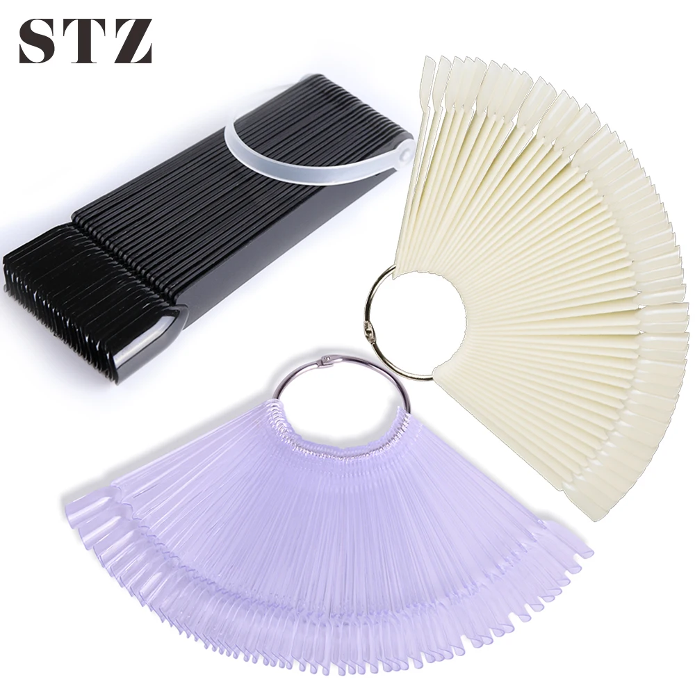 STZ 1 Set False Nails Art Tips Fan Display Palette Color Chart Card Clear Acrylic Fake Gel Polish Practice Nails Tips Tools #386
STZ 1 Set False Nails Art Tips Fan Display Palette Color Chart Card Clear Acrylic Fake Gel Polish Practice Nails Tips Tools #386