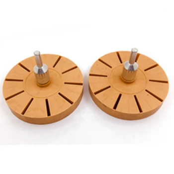 3.5 Inch Rubber Eraser Wheel Kit 1/4 Drill Adapter Car Decals Adhesive Sticker Remover Remove Tools For Car Cleaning Care
3.5 Inch Rubber Eraser Wheel Kit 1/4 Drill Adapter Car Decals Adhesive Sticker Remover Remove Tools For Car Cleaning Care