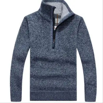 OLOEY 2019 Men's Thick Warm Coats Stand Collar Pullover Jackets Winter Autumn Knitwear Male Fashion Zipper Cardigan
OLOEY 2019 Men's Thick Warm Coats Stand Collar Pullover Jackets Winter Autumn Knitwear Male Fashion Zipper Cardigan