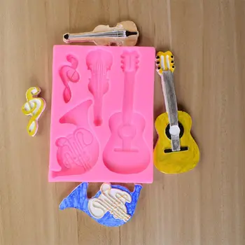 Handmade Musical Instruments Resin Mold Guitar Violin Keychain Pendant Epoxy Resin Casting Mold Jewelry Making Tools
Handmade Musical Instruments Resin Mold Guitar Violin Keychain Pendant Epoxy Resin Casting Mold Jewelry Making Tools