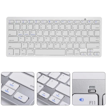 Profession Bluetooth 3.0 Keyboard Rechargeable Portable Wireless Keyboard Ultra-thin 78key keyboard for Laptop Desktop PC Tablet
Profession Bluetooth 3.0 Keyboard Rechargeable Portable Wireless Keyboard Ultra-thin 78key keyboard for Laptop Desktop PC Tablet