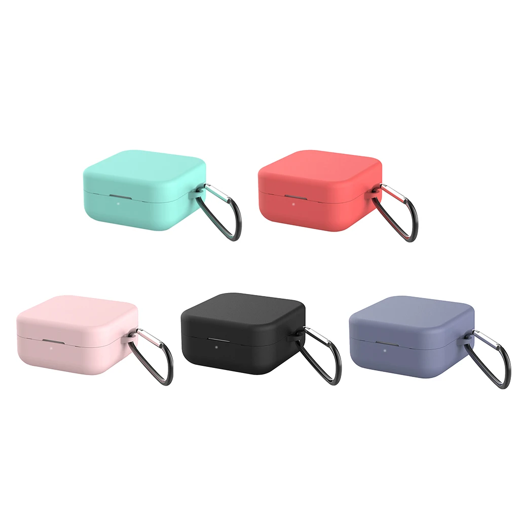 Silicone Earphone Case for Xiaomi Air2 SE Earpod Bluetooth Earphone Protective Cover Portable Silicone Case Cover Silicone Earphone Case for Xiaomi Air2 SE Earpod Bluetooth Earphone Protective Cover Portable Silicone Case Cover