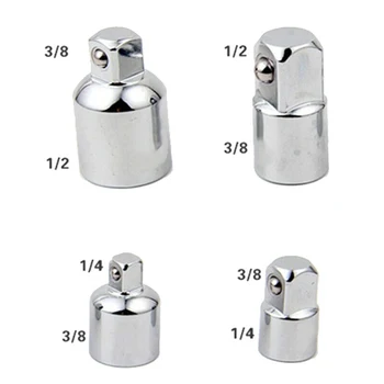 12pcs Socket Adapter Reducer Impact Wrench Drive Air Ratchet Chrome Plated Automobile Repair Power Connector Tools
12pcs Socket Adapter Reducer Impact Wrench Drive Air Ratchet Chrome Plated Automobile Repair Power Connector Tools