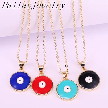 10Pcs Colorful Enamel Eyes Round Women Jewelry Charm Pendant Necklaces Fashion Enamel Necklace For Women Girl
10Pcs Colorful Enamel Eyes Round Women Jewelry Charm Pendant Necklaces Fashion Enamel Necklace For Women Girl