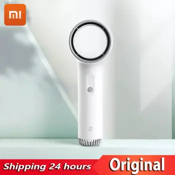Xiaomi USB Rechargeable Mini Handheld fan Bladeless Fan Bladeless Safety Strong Wind Portable Handheld Weiyuan leafless Fans 
Xiaomi USB Rechargeable Mini Handheld fan Bladeless Fan Bladeless Safety Strong Wind Portable Handheld Weiyuan leafless Fans