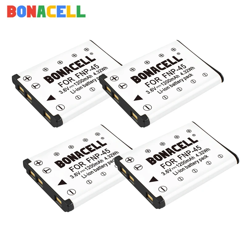 Bonacell 1.2Ah Li-40B Li40B Li-42B EN-EL10 ENEL10 FNP-45 NP-45 Digital Camera Battery For Olympus Nikon Fujifilm KodaK
Bonacell 1.2Ah Li-40B Li40B Li-42B EN-EL10 ENEL10 FNP-45 NP-45 Digital Camera Battery For Olympus Nikon Fujifilm KodaK