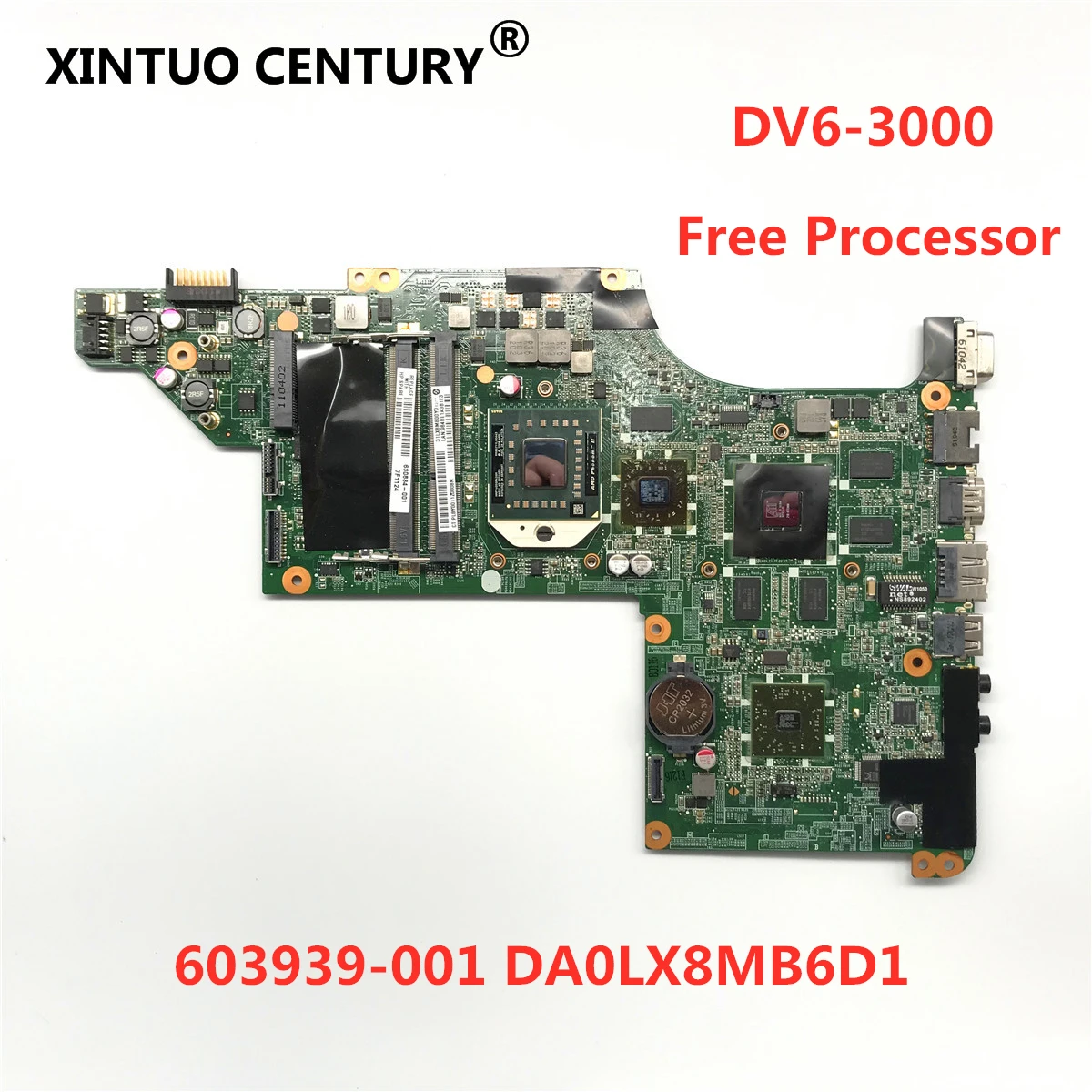 Для струйного принтера HP PAVILION DV6 DV6-3000 Материнская плата ноутбука HD5650 1GB