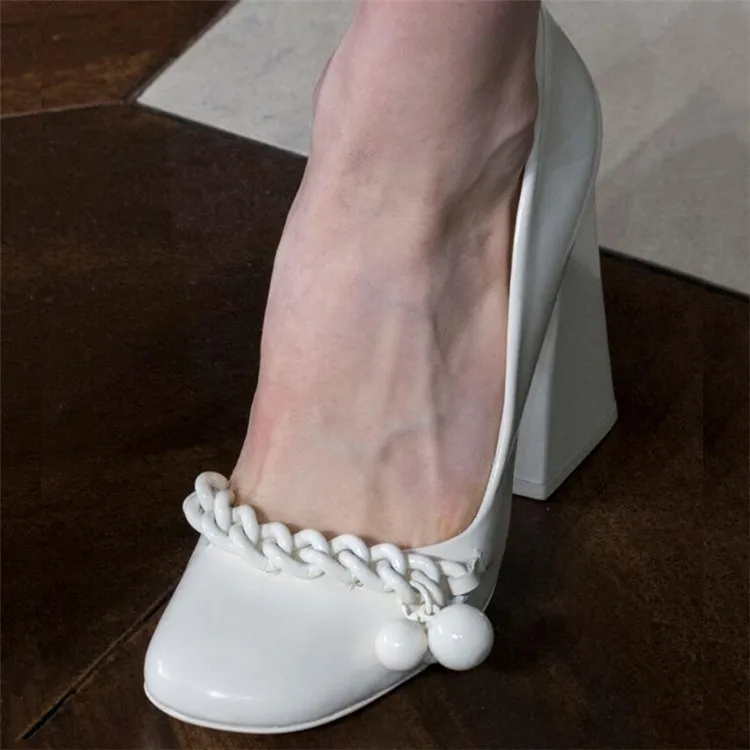 Pumps Women High Heels Shoes Women Slip on Buty Damskie White Sapato Feminino Party Ladies Shoes Square Toe Zapatos De Mujer
Pumps Women High Heels Shoes Women Slip on Buty Damskie White Sapato Feminino Party Ladies Shoes Square Toe Zapatos De Mujer