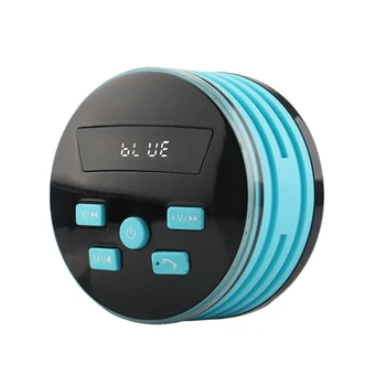 Wireless Shower Speaker, Water Resistant Portable Built-In Microphone, Solid Suction Cup
Wireless Shower Speaker, Water Resistant Portable Built-In Microphone, Solid Suction Cup