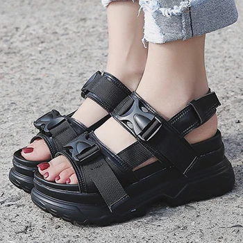 8cm Platform Sandals Women Wedge High Heels Shoes Women Buckle Leather Canvas Summer Open Toe Zapatos Mujer Wedges Woman Sandal
8cm Platform Sandals Women Wedge High Heels Shoes Women Buckle Leather Canvas Summer Open Toe Zapatos Mujer Wedges Woman Sandal