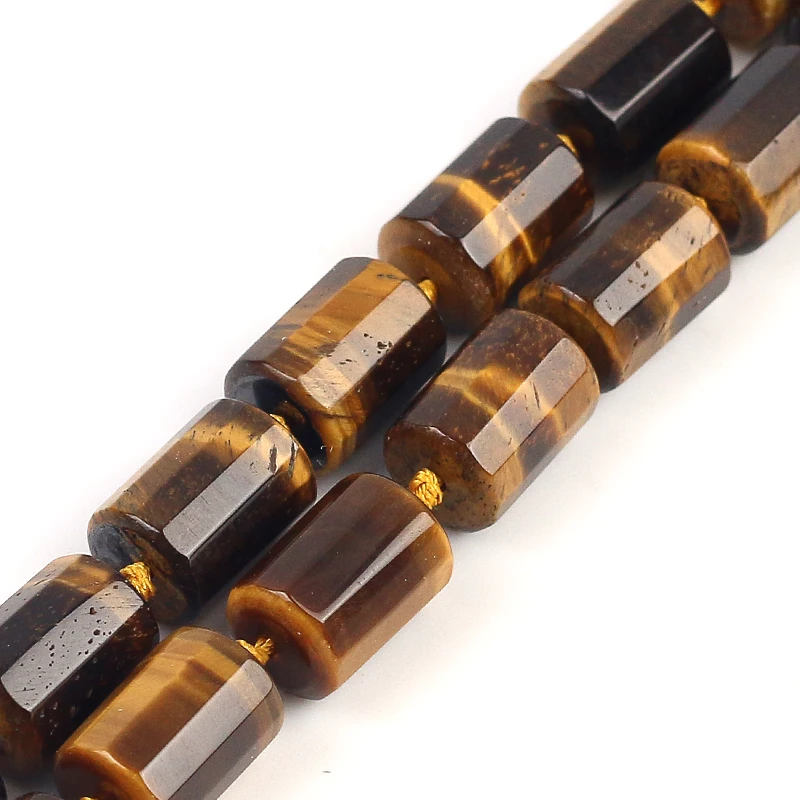 Natural Tiger Eye Beads Cylinder Loose Beads for Jewelry Making DIY Charms Bracelet
Natural Tiger Eye Beads Cylinder Loose Beads for Jewelry Making DIY Charms Bracelet