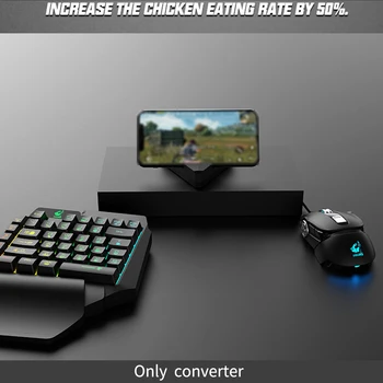 PUBG Mobile Gamepad Controller Gaming Keyboard Mouse Converter For Android ios Phone IPAD Bluetooth 4.1 Adapter Free Gift
PUBG Mobile Gamepad Controller Gaming Keyboard Mouse Converter For Android ios Phone IPAD Bluetooth 4.1 Adapter Free Gift