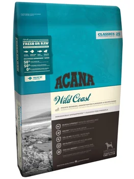ACANA ACANA CLASSIC WILD COAST DOG for dogs and puppies of all breeds with fish and oats
ACANA ACANA CLASSIC WILD COAST DOG for dogs and puppies of all breeds with fish and oats