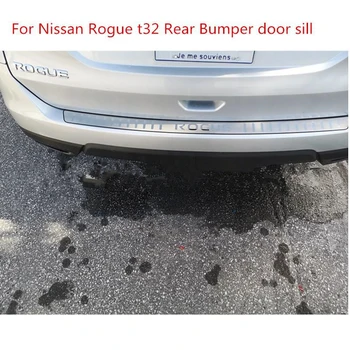 For Nissan Rogue t32 2014-2020 stainless steel Rear Bumper Protector Sill Trunk Rear guard Tread Plate Car styling 
For Nissan Rogue t32 2014-2020 stainless steel Rear Bumper Protector Sill Trunk Rear guard Tread Plate Car styling