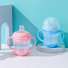 160ml Baby Kid Cup Toddler Infant Duckbill Children Learn Drinking Straw Bottle with Handle Newborn Sippy Cup Baby Water Bottle
160ml Baby Kid Cup Toddler Infant Duckbill Children Learn Drinking Straw Bottle with Handle Newborn Sippy Cup Baby Water Bottle
