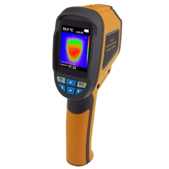 Professional Precision HT-02 Handheld IR Thermal Imaging Camera Digital Display High Infrared Image Resolution Thermal Imager
Professional Precision HT-02 Handheld IR Thermal Imaging Camera Digital Display High Infrared Image Resolution Thermal Imager