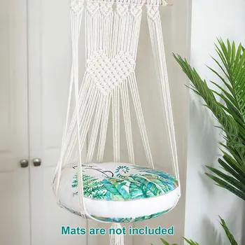 

Wall Hanging Cat Hammock Resting Seat Macrame Home Decor Bedroom Tapestry Sleeping Without Mat Swing Bed Window Cotton Rope