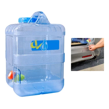 Outdoor Equipment Square PC Car Thickened Bucket with Faucet for Self-Driving Car Portable Bucket 15L Water Container Plastic Bu
Outdoor Equipment Square PC Car Thickened Bucket with Faucet for Self-Driving Car Portable Bucket 15L Water Container Plastic Bu