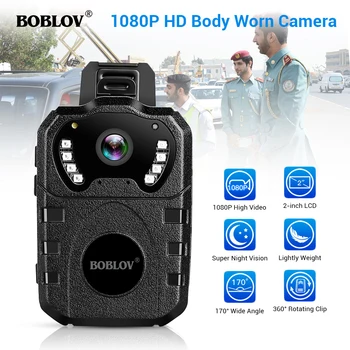 BOBLOV Mini Body Camera Full HD 1080P Police Camera Digital Video Recording Camcorder Micro Camera IR night vision Small Camera
BOBLOV Mini Body Camera Full HD 1080P Police Camera Digital Video Recording Camcorder Micro Camera IR night vision Small Camera