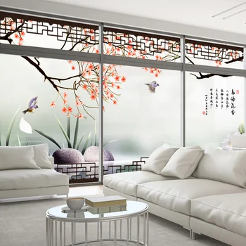 Chinese frosted window glass sticker custom office anti-peep hotel tea restaurant decoration film
Chinese frosted window glass sticker custom office anti-peep hotel tea restaurant decoration film