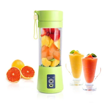 Portable Blender Eletric USB Juicer Cup Fruit Smoothie Baby Food Mixing Machine with 3D Blades Magnetic Secure Switch Fruit Mixe
Portable Blender Eletric USB Juicer Cup Fruit Smoothie Baby Food Mixing Machine with 3D Blades Magnetic Secure Switch Fruit Mixe