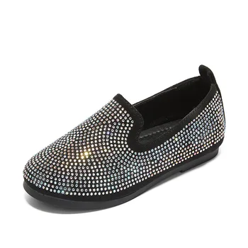Kids Casual Sneakers Children Slip On Rhinestone Sneakers Boys Brand Shoes Baby Girls Black Sport Sneakers Trainers Spring 2020
Kids Casual Sneakers Children Slip On Rhinestone Sneakers Boys Brand Shoes Baby Girls Black Sport Sneakers Trainers Spring 2020