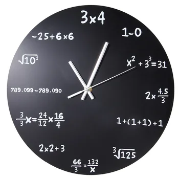 Acrylic Wall Clock Black Math Formula Clocks Home Diy Decorations Creative Design Home Decor Living Room Office
Acrylic Wall Clock Black Math Formula Clocks Home Diy Decorations Creative Design Home Decor Living Room Office