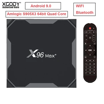 XGODY X96max+ Wifi Bluetooth Smart TV Box 8k Amlogic S905X3 64bit Quad Core Android 9.0 TV Box HDMI 2.1 Set Top Box Media Box
XGODY X96max+ Wifi Bluetooth Smart TV Box 8k Amlogic S905X3 64bit Quad Core Android 9.0 TV Box HDMI 2.1 Set Top Box Media Box