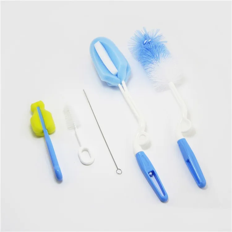 Bottle Brush 5pcs/set Sponge Plastic Glass Milk Water Cup Cleaning Feeding Bottle Dummy Nipple Pacifier Brushes
Bottle Brush 5pcs/set Sponge Plastic Glass Milk Water Cup Cleaning Feeding Bottle Dummy Nipple Pacifier Brushes
