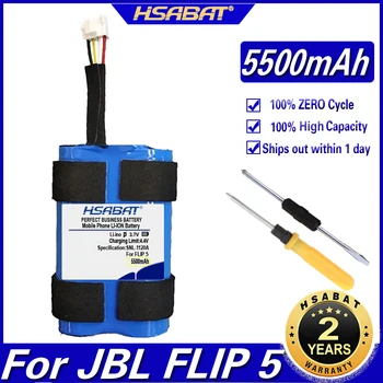 HSABAT Flip 5 5500mAh Bluetooth Speaker Battery for JBL Flip 5 Flip5 Portable Waterproof Wireless BT Speakers Batteries
HSABAT Flip 5 5500mAh Bluetooth Speaker Battery for JBL Flip 5 Flip5 Portable Waterproof Wireless BT Speakers Batteries