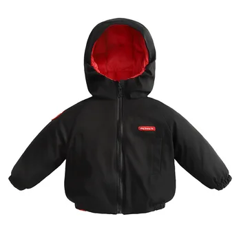 Children Winter Jackets for Boys Outerwear Kids Jackets for Girls Warm Hooded Coat Teenager Clothing Double-sided 
Children Winter Jackets for Boys Outerwear Kids Jackets for Girls Warm Hooded Coat Teenager Clothing Double-sided