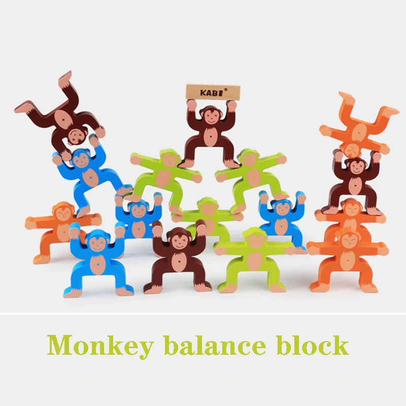 Cartoon Bear Balance Wooden Jenga Toys Parent-child Interaction Assembled Building Blocks Kindergarten Early Educational Toy
Cartoon Bear Balance Wooden Jenga Toys Parent-child Interaction Assembled Building Blocks Kindergarten Early Educational Toy
