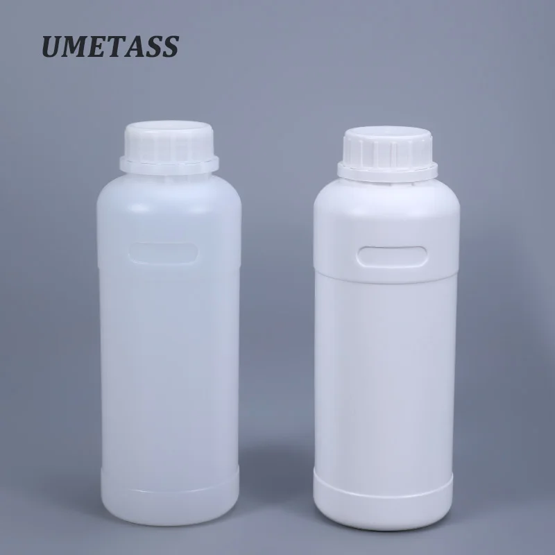 Пустые пластиковые бутылки UMETASS 600 мл с прозрачными крышками для вскрытия пищевых