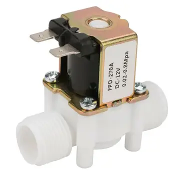 12V Plastic Magnetic N/C Normally Closed Quick Insert Inlet Water Solenoid Valve Necessary Household Water Machine Gadgets
12V Plastic Magnetic N/C Normally Closed Quick Insert Inlet Water Solenoid Valve Necessary Household Water Machine Gadgets