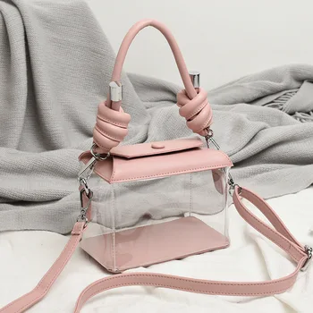 2020 New Luxury Brand Women Transparent Bag Clear PVC Jelly Small Tote Messenger Crossbody Shoulder Bags Female Handbags Party
2020 New Luxury Brand Women Transparent Bag Clear PVC Jelly Small Tote Messenger Crossbody Shoulder Bags Female Handbags Party