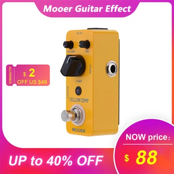Mooer Mini Optical Compressor Guitar Effect Pedal High Quality Real Roundabout Electric Guitar Pedal effect Guitar Accessories
Mooer Mini Optical Compressor Guitar Effect Pedal High Quality Real Roundabout Electric Guitar Pedal effect Guitar Accessories