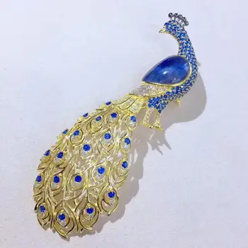 animal peacock brooch 925 sterling silver with cubic zircon fine women jewelry for coat 27*80MM free shipping
animal peacock brooch 925 sterling silver with cubic zircon fine women jewelry for coat 27*80MM free shipping