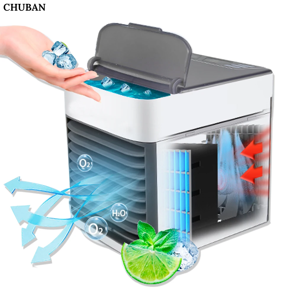 Mini USB Air Conditioner Portable Air Home Cooler Colors LED USB Personal Space Cooler Fan Air Cooling Fan Rechargeable Fan Desk 
Mini USB Air Conditioner Portable Air Home Cooler Colors LED USB Personal Space Cooler Fan Air Cooling Fan Rechargeable Fan Desk