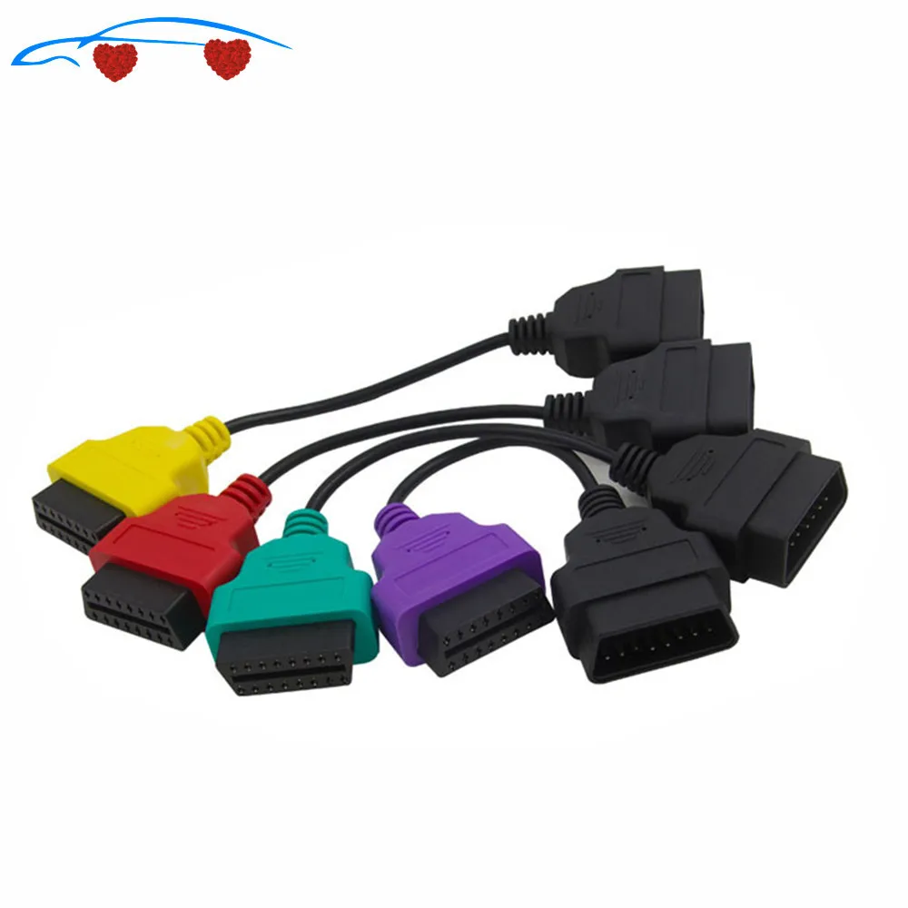 4PCS/lot fiatecuscan OBD2 Connector Diagnostic Cable For F-iat ECU Scan MultiECUScan Cable for F-ia-t 500 Punto Lan-cia
4PCS/lot fiatecuscan OBD2 Connector Diagnostic Cable For F-iat ECU Scan MultiECUScan Cable for F-ia-t 500 Punto Lan-cia